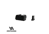CZ P-10 Optics Ready héich Eisenviséierer | blank