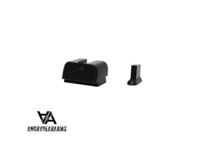 CZ P-10 Optics Ready héich Eisenviséierer | blank
