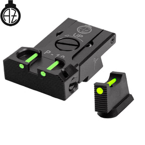 CZ P-10 verstellbar Eisenviséierer mat Faseroptik | Typ B