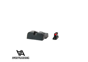 CZ P-10 [P-10C P-10F P-10S] Eisenviséierer | mat Fiberoptik