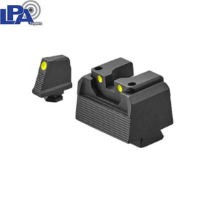 CZ Shadow 2 Carry semi-adjustable héich Visierung Set | with luminescent dots