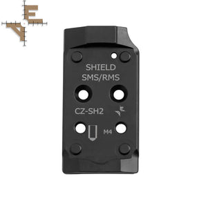 CZ Shadow 2 plaque adaptatrice | Shield RMSc empreinte
