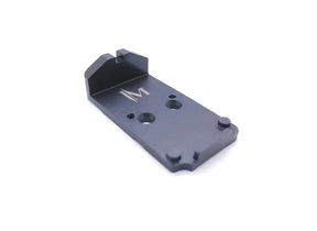 CZ Shadow 2 plaque adaptatrice avec hausse intégrée | Trijicon RMR empreinte