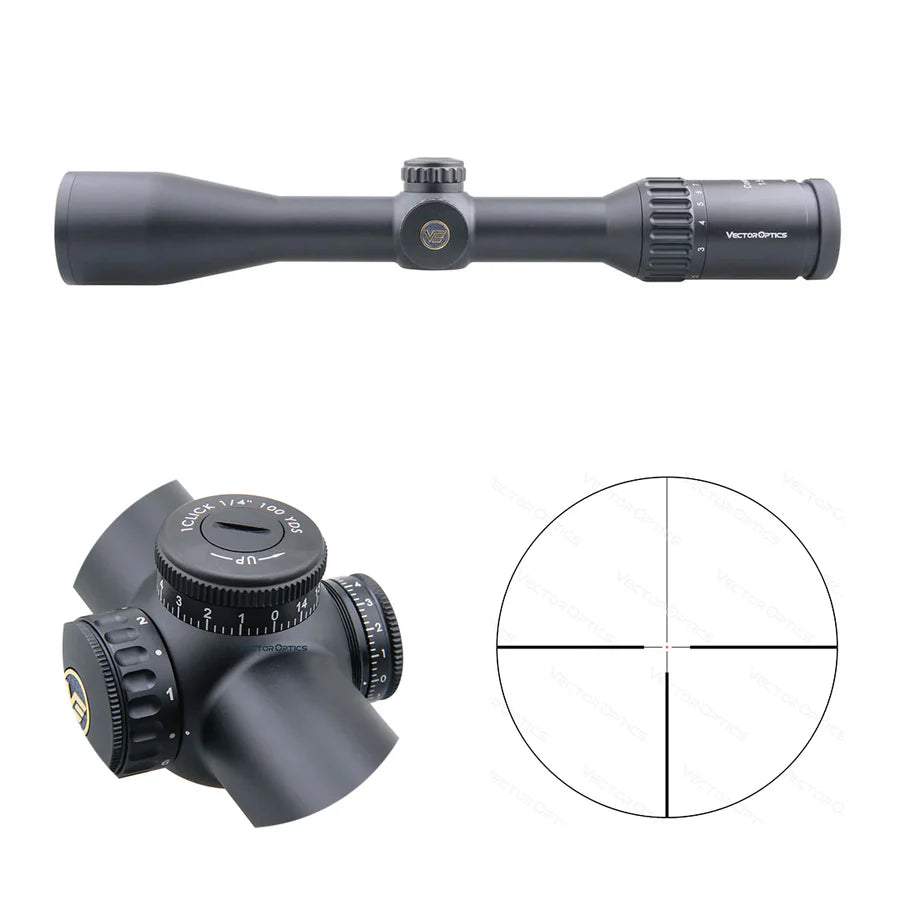 Vector Optics Continental 1.5-9x42 SFP Gewierkloer 