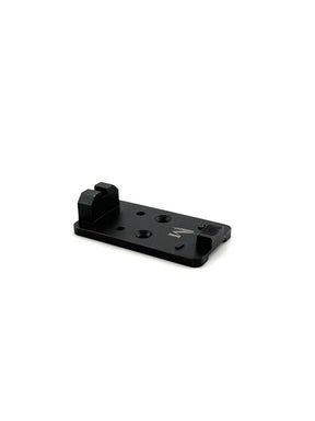 Dan Wesson DWX Adapterplack with integrated hënnescht Viséier | Shield RMSc Foussofdrock
