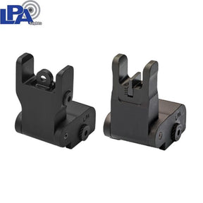 Klappbar verstellbar Eisenviséierer fir Picatinny base [AR-15 M4 & other] | blank