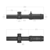 Vector Optics Forester 1-5x24SFP GenII Gewierziilscheif 