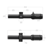 Vector Optics Forester 1-8x24 SFP Gewierfersicht 