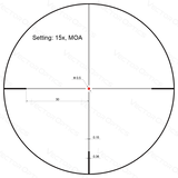 Vector Optics Förster 3-15x50SFP Zielfernrohr 