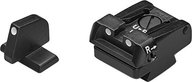 HK VP9 OR & HS SFP9 OR ensemble de viseurs réglables | avec points blancs 