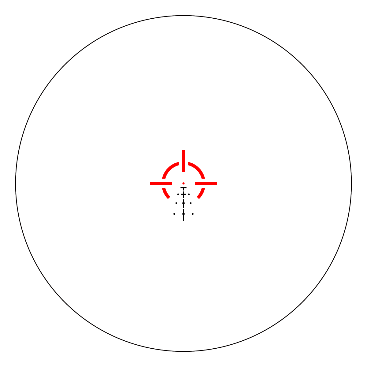 Vector Optics Paragon 4x24 ultra kompakt Prisma Gewier Ziilspektiv 