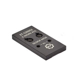 Routpunkt Adapterplack fir Glock MOS | C-More RTS Foussofdrock