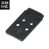 Routpunkt Adapterplack fir Glock MOS | Docter Foussofdrock