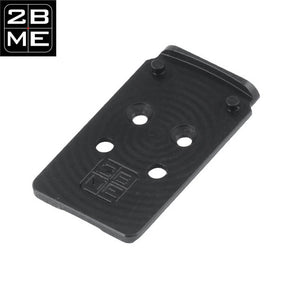 Routpunkt Adapterplack fir Glock MOS | Docter Foussofdrock