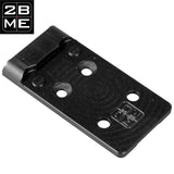 Plaque pour viseur point rouge pour Glock MOS | Holosun K-series empreinte