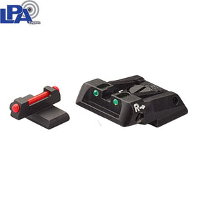 HK VP9 SFP9 VP40 P30 HK45 verstellbare Visierung | mit Faseroptik