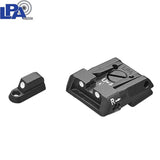 CZ P-07 CZ P-09 justéierbar Eisenviséierer | mat wäisse Punkten