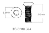 Set vu Schrauwen 3pcs | 6-32x0.374’’ [T10]