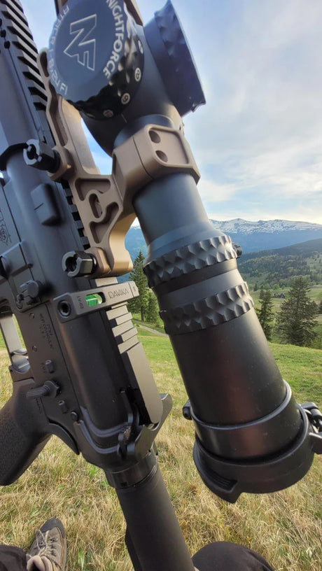 Säit Bubble Level fir Rifle Scope | Picatinny Basis