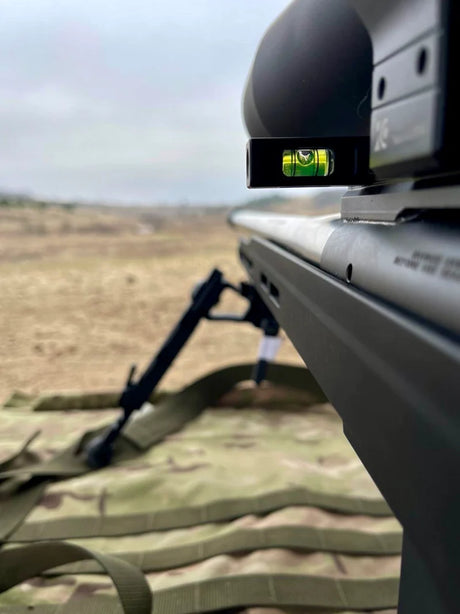 Säit Bubble Level fir Rifle Scope | Picatinny Basis