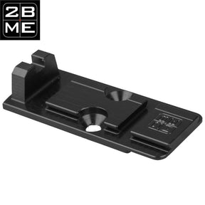 Sig P320 [models with removable rear sight] Adapterplatte mit Kimme | Aimpoint Acro Footprint