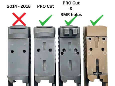Sig P320 Adapterplack | Trijicon RMR Foussofdrock