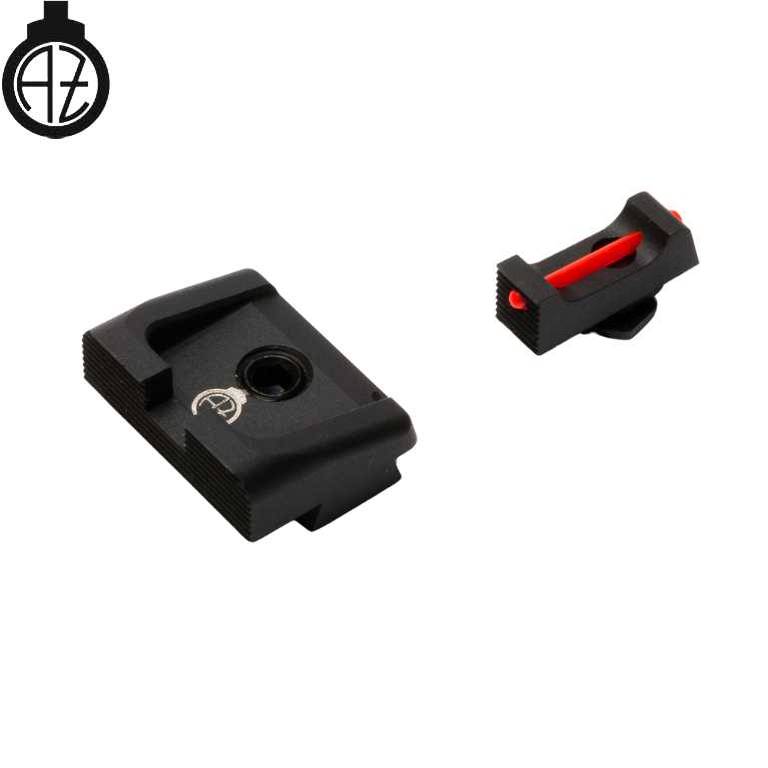 Eisenviséierer for Glock [G17 G19 G26 & other] with fiber optics | type