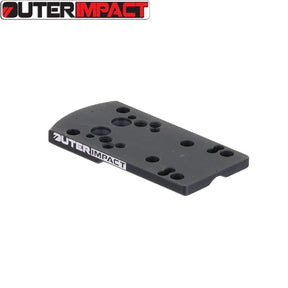 Smith & Wesson M&P [incl. M&P M2.0] montage point rouge | type C [RMR RTS Docter empreinte]