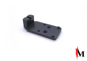 Springfield 1911 DS Prodigy plaque adaptatrice avec hausse | Trijicon RMR empreinte