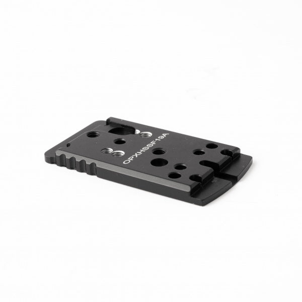 Springfield [XD OSP & XDM OSP] HS OSP [SF19 RDR & XDM OSP] plaque adaptatrice | type A [RMSc DPP & Docter empreinte]