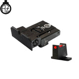 Springfield [XD,XDM] & HS Produkt [XDM, HS-9, SF19] justéierbar Eisenviséierer mat Glasfaser | Typ A