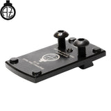 Springfield [XD,XDM XDS] & HS [XDM HS-9 XDS] Routpunktmontage | Shield RMSc Foussofdrock