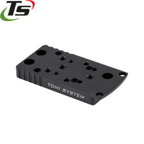 Tanfoglio Stock 2 Optic [Post 2022] plaque adaptatrice | type B [RMR & RTS empreinte]