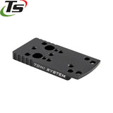 Tanfoglio Stock 2 Optic [Pre 2022] Adapterplack | type A [RMSc DPP & Docter Foussofdrock]