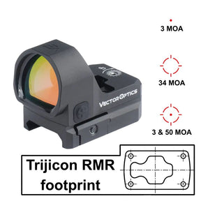 Vector Optics Frenzy 1x22x26 MOS MRS viseur point rouge