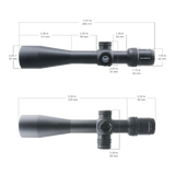 Vector Optics Veyron 6-24x44 IR Éischt Brennwäit Beleuchtete Geziilscope 