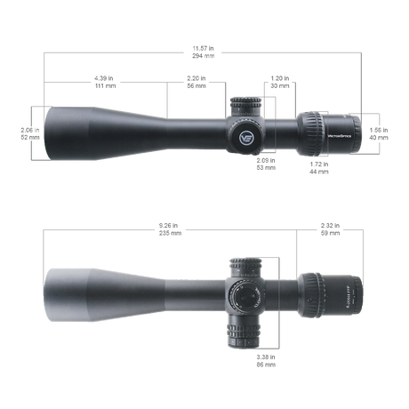 Vector Optics Veyron 6-24x44 IR First Focal Plane beleuchtetes Zielfernrohr
