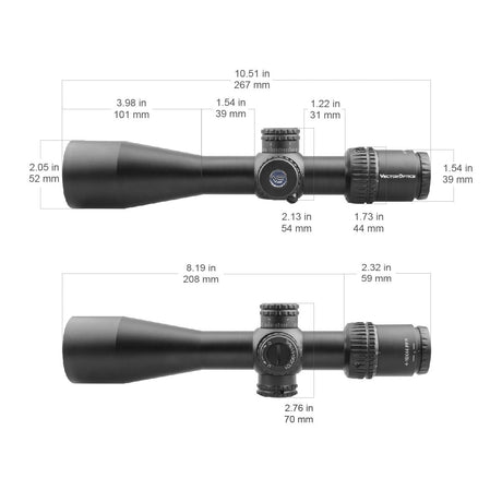 Vector Optics Veyron 4-16x44 FFP lunette de visée pour carabine