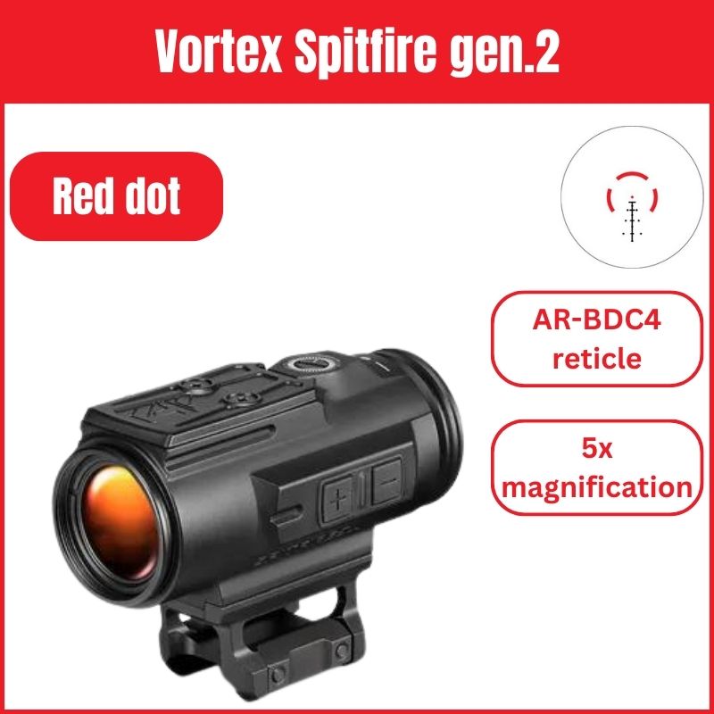 Vortex Spitfire HD Gen II | 5x Prisma Scope 