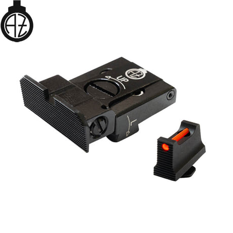Walther PDP organes de visée bas réglables avec fibre optique | type A