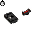 Walther PDP niedrige Visierung mit Glasfaser | Typ