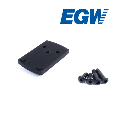 Walther [PPQ 22 LR, PPQ M2 22 LR] rout Punkt Montéierung | Typ S [RMSc, DPP, K-series footprint]