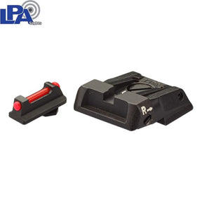 Walther Q4 SF OR & Q5 Match SF organes de visée réglables | avec fibre optique