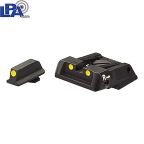 Walther Q4 SF OR & Q5 Match SF verstellbare Visierung | mit lumineszierenden Punkten