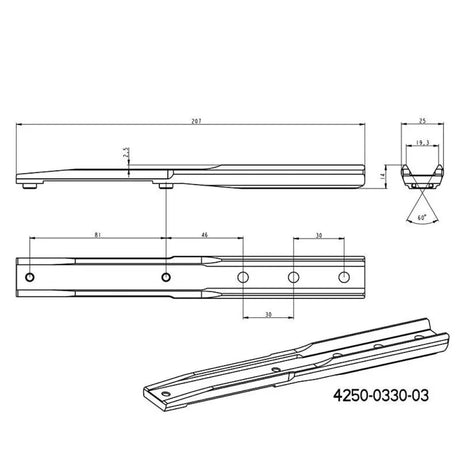 Adapter fir InfiRay Rico RL 42 RH 50 | Blaser Basis