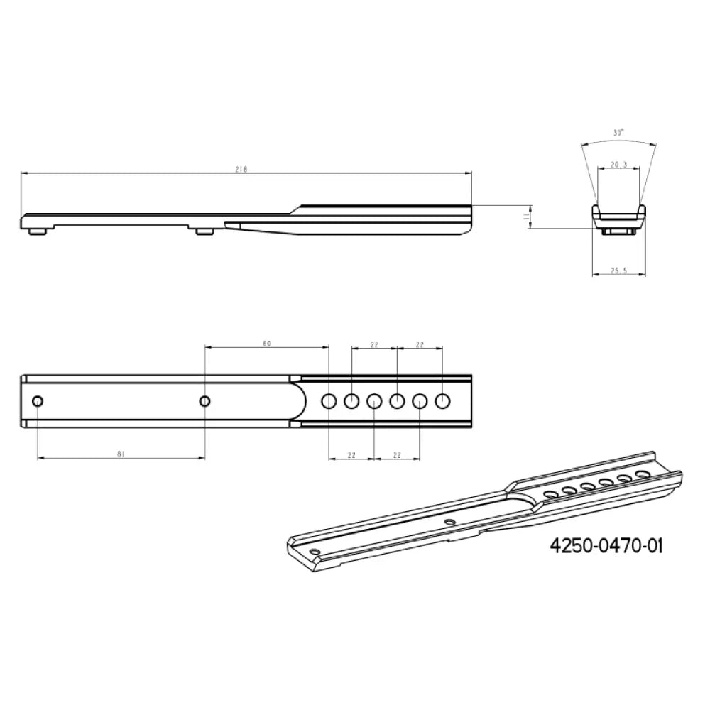 Adapter for Pixfra Chiron PFI-C450 | Blaser base