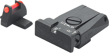 Beretta [Stock Brigader Billenium] organes de visée réglables | fibre optique
