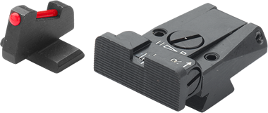 Browning Hi-Power verstellbare Visierung | Fiberoptik
