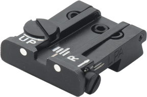 Browning Hi-Power [Sport Vigilante Mark III Practical HP40] hausse réglable | points blancs