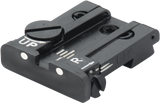 Browning Hi-Power Vigilante ajustabel hënnescht Viséier | wäiss Punkten